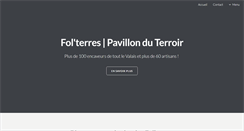Desktop Screenshot of folterres.ch